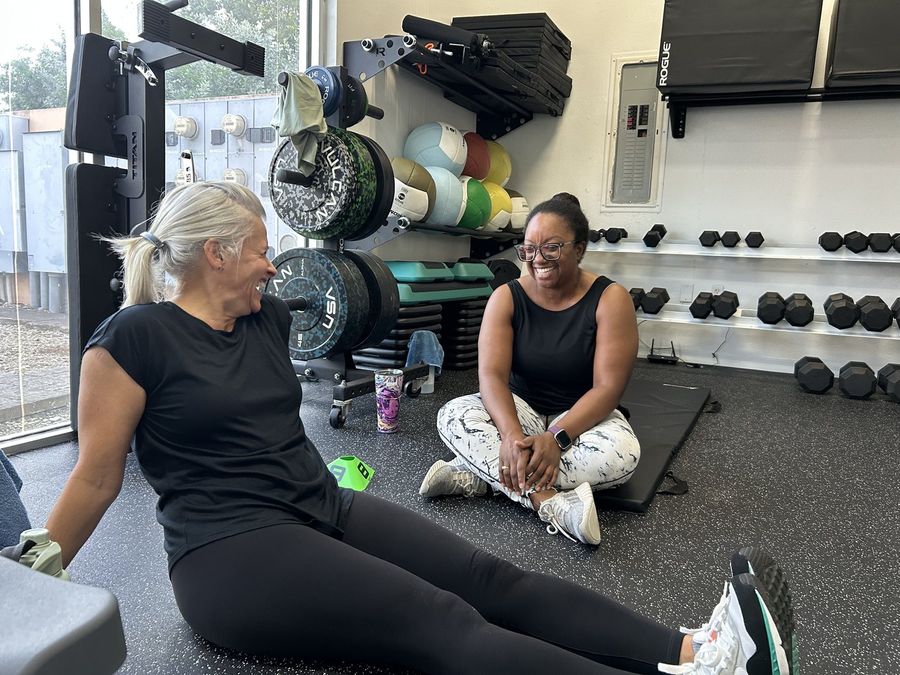 Members after a small group session